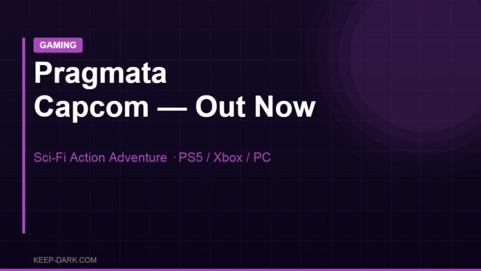 Pragmata Capcom release April 2026 Sci-Fi game