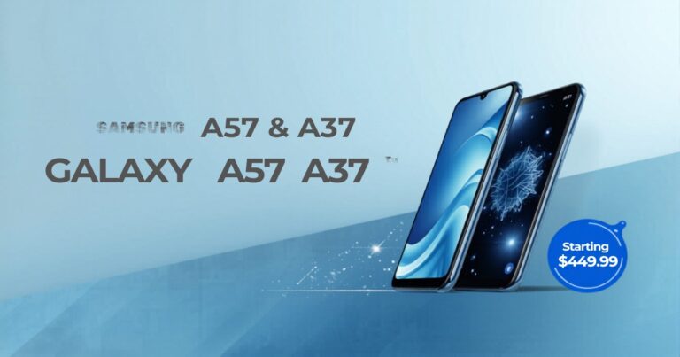 Samsung เปิดตัว Galaxy A57 5G และ A37 5G ในสหรัฐฯ วางจำหน่าย 9 เมษายน ราคาเริ่ม $449.99