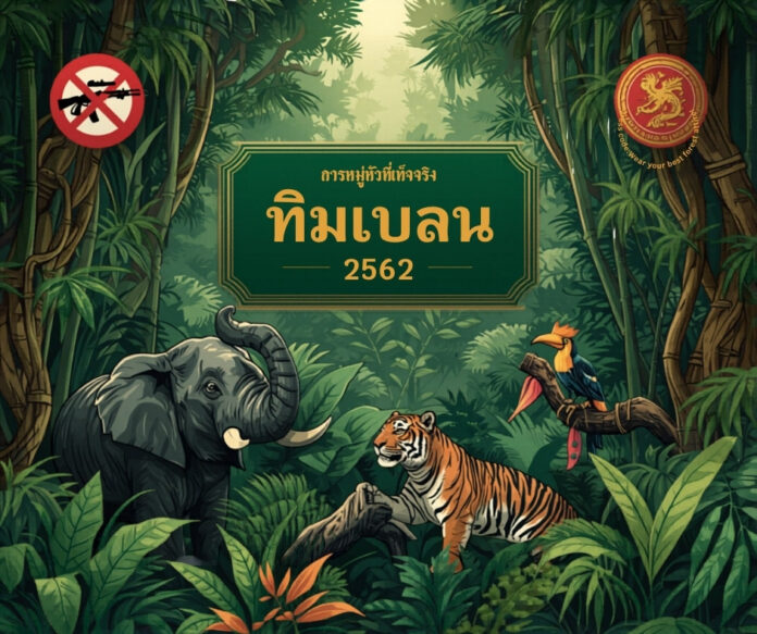 เสือโคร่งที่แก่งกระจาน - สัตว์ป่าคุ้มครอง